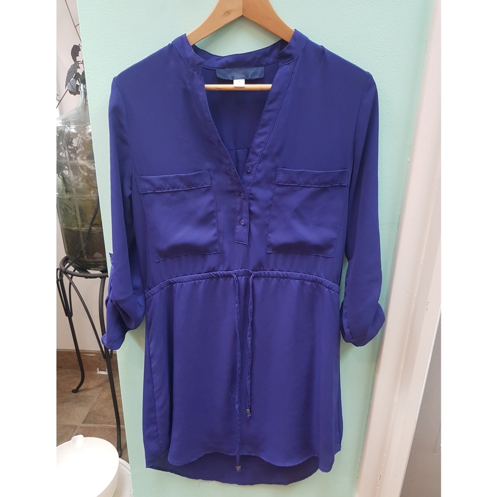 ▪Semi-sheer tunic/dress